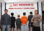 Polres Tanjungperak Kembali Amankan 6 Remaja Kelompok Gangster Team Error Surabaya