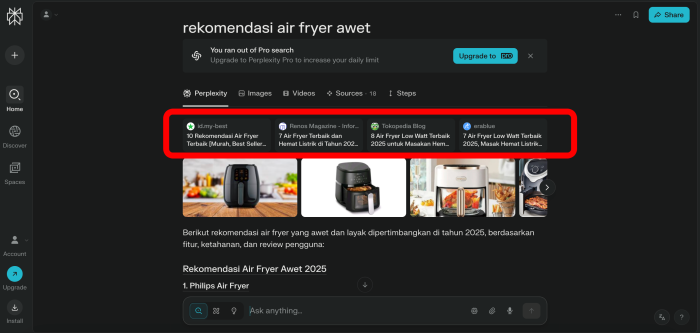 perplex air frye